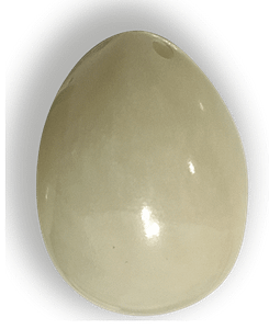 Белое нефритовое яйцо
