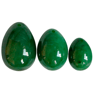 Зеленые нефритовые яйца